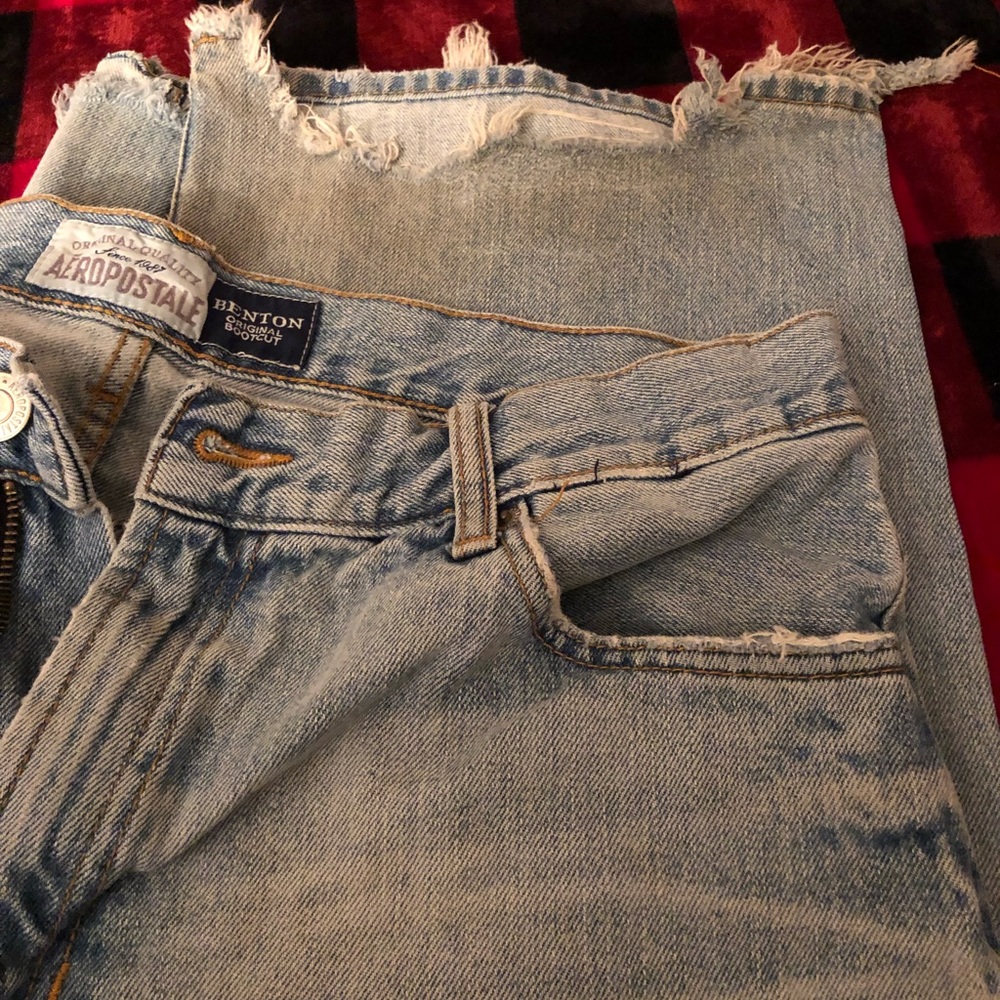 Distressed Aeropostale Jeans